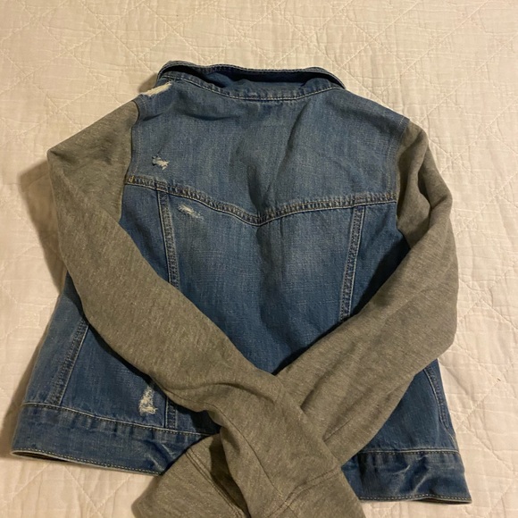 SOLD Host Pick<3 Hollister Denim Sweatshirt Jacket - Picture 12 of 12